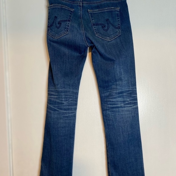 Ag The Jodi high rise slim flare crop size 24 distressed - Picture 3 of 13